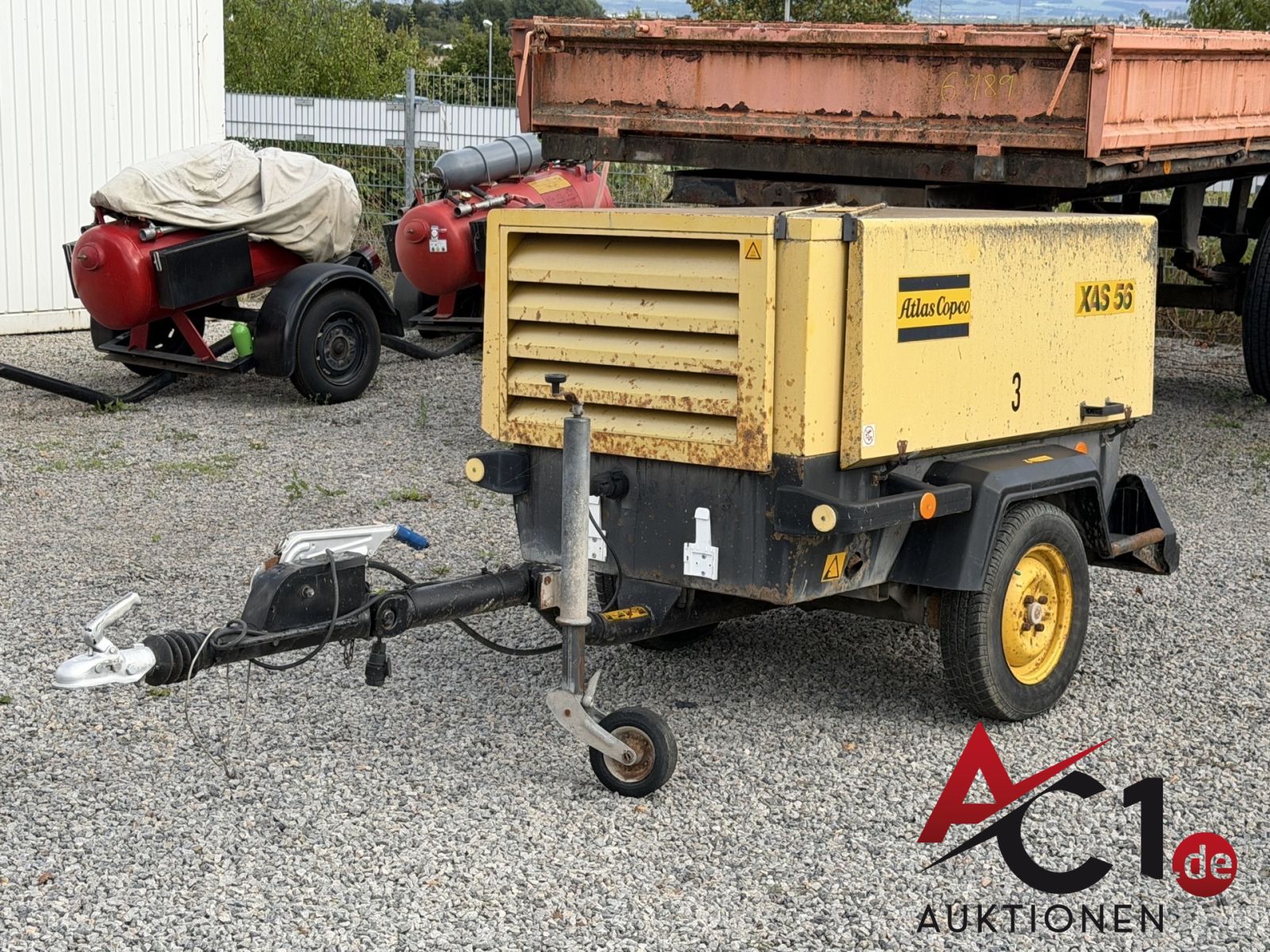Anhänger Kompressor Atlas Copco XAS46-56